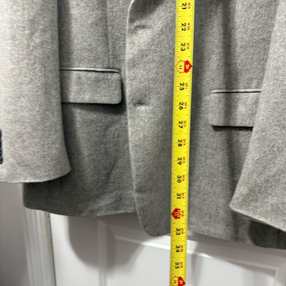 Paul Fredrick Classic Gray Blazer - Picture 7 of 7